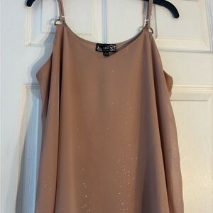NAIF Shimmering Tan Camisole Top